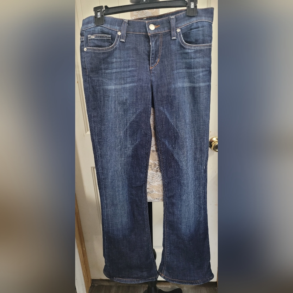 JOE'S JEANS ROCKER BOOTCUT DARK WASH JEANS